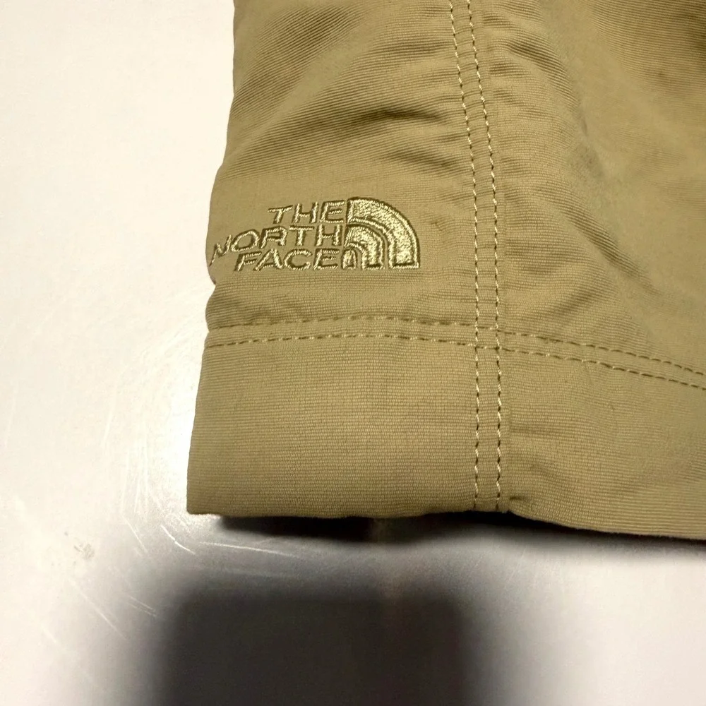 The North Face Mens Horizon Cargo Shorts Khaki‎ Tan Nylon Hiking Belted XXL